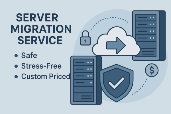 Server Migration Service – Safe, Stress-Free, and Custom Priced