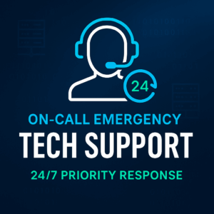 On-Call Emergency Tech Support – 24/7 Priority Response