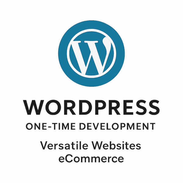 WordPress One-Time Development – Versatile Websites & eCommerce