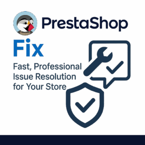 PrestaShop Fix – Fast, Professional Issue Resolution for Your Store
